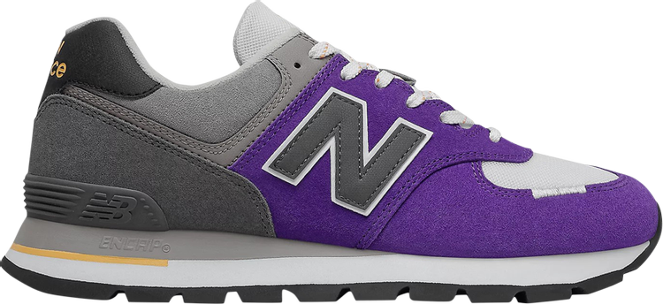 נעלי סניקרס 574 Rugged 'Prism Purple Marblehead' של המותג ניו באלאנס בצבע סָגוֹל עשויות רֶשֶׁת