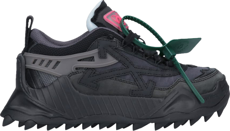 נעלי סניקרס Off-White Wmns ODSY-1000 'Black' של המותג אוף וויט בצבע שָׁחוֹר עשויות רֶשֶׁת
