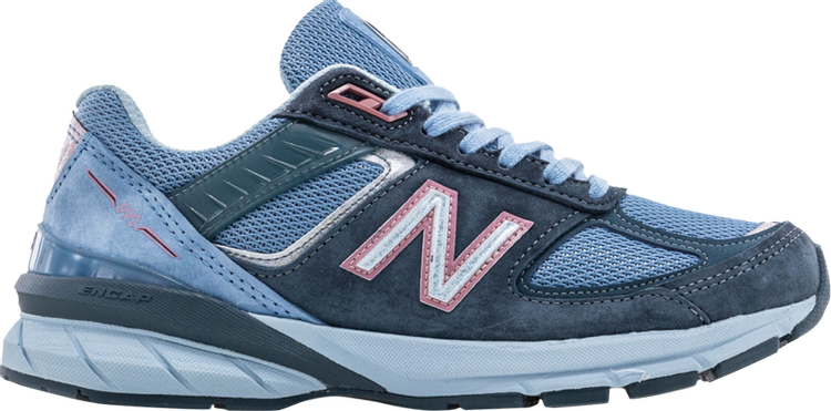 נעלי סניקרס Wmns 990v5 Made In USA 'Orion Blue' של המותג ניו באלאנס בצבע כְּחוֹל עשויות