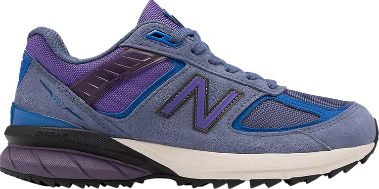 נעלי סניקרס Wmns 990v5 Trail Made in USA 'Magnetic Blue' של המותג ניו באלאנס בצבע כְּחוֹל עשויות רֶשֶׁת