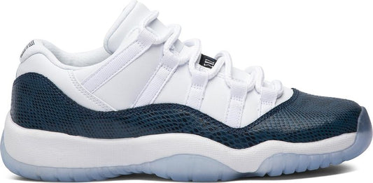 Jordan 11 Retro Low GS Navy Snakeskin 2019