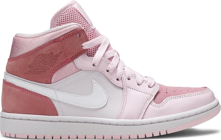 Wmns Air Jordan 1 Mid Digital Pink