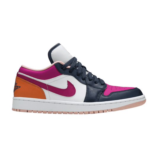 Wmns Air Jordan 1 Low SE 'Mismatched - Purple Magenta'