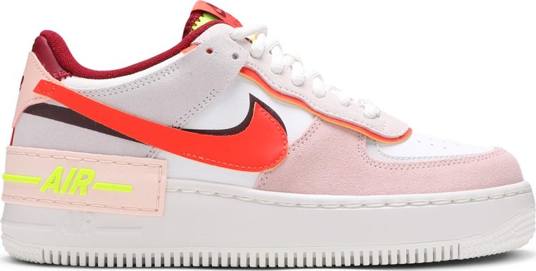 Wmns Air Force 1 Shadow Team Red Orange Pearl