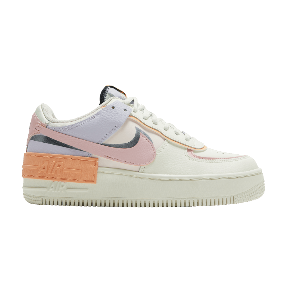 Wmns Air Force 1 Shadow 'Orange Chalk Pink Glaze'