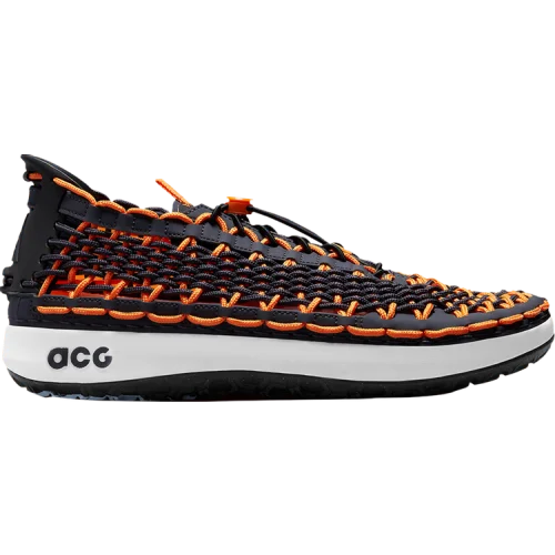 נעלי סניקרס ACG Watercat בצבע שָׁחוֹר מדגם ACG Watercat+ 'Bright Mandarin' מבית היוצר של חברת הענק נייקי