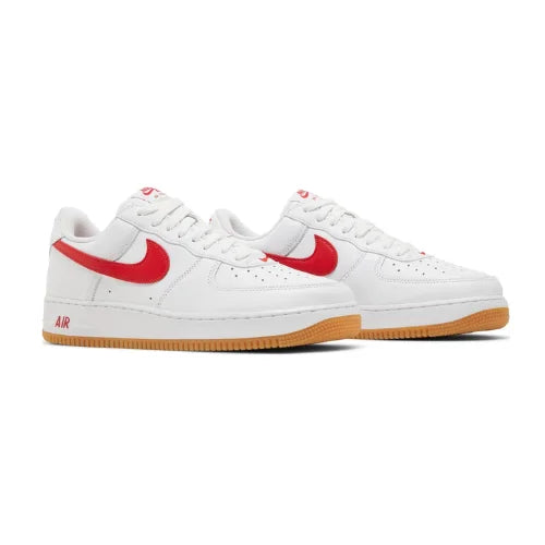 Air Force 1 Low Color of the Month - White University Red