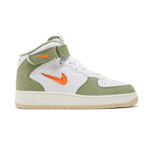 Air Force 1 Mid QS Olive Green Total Orange