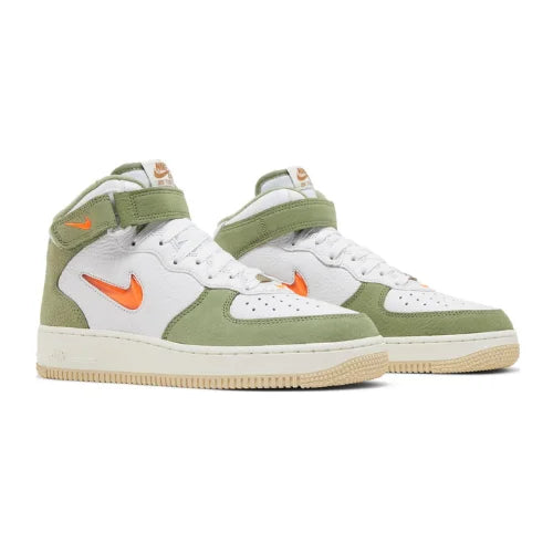 Air Force 1 Mid QS Olive Green Total Orange
