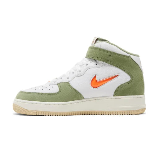 Air Force 1 Mid QS Olive Green Total Orange