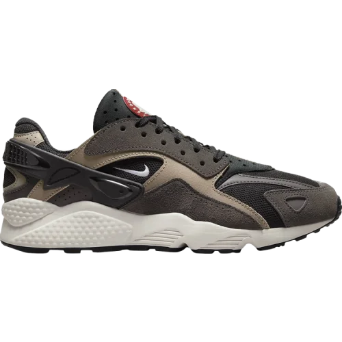 נעלי סניקרס Air Huarache Runner בצבע שָׁחוֹר מדגם Air Huarache Runner 'Black Medium Ash' מבית היוצר של חברת הענק נייקי