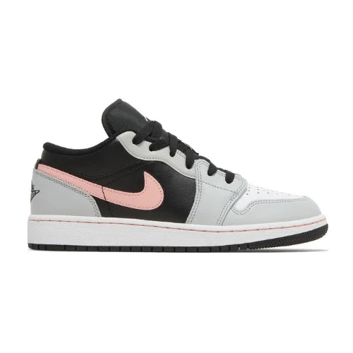 Air Jordan 1 Low GS Grey Fog Bleached Coral