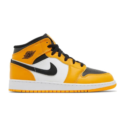 Air Jordan 1 Mid GS Reverse Yellow Toe