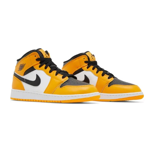 Air Jordan 1 Mid GS Reverse Yellow Toe