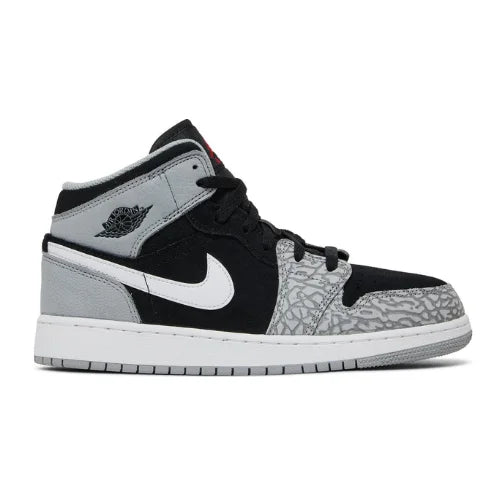 Air Jordan 1 Mid SE GS Elephant Toe