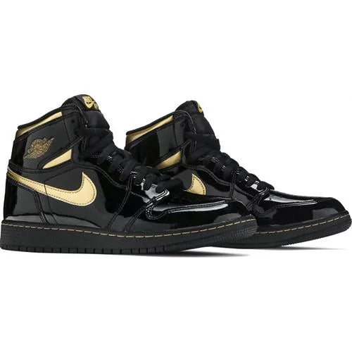 Air Jordan 1 Retro High OG GS ’Black Metallic Gold’