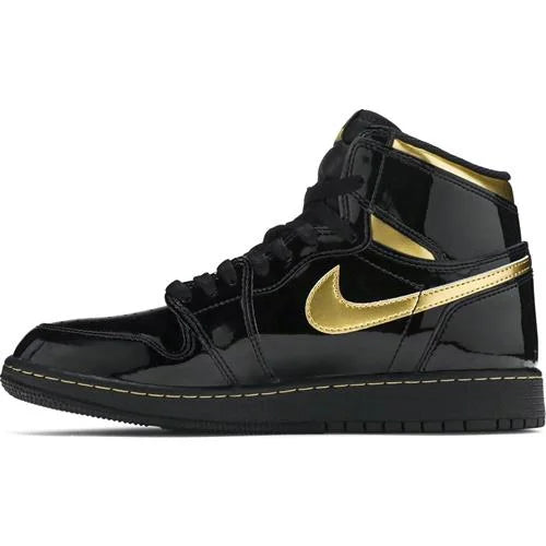 Air Jordan 1 Retro High OG GS ’Black Metallic Gold’