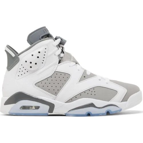 נעלי סניקרס נייק אייר ג'ורדן 6 בצבע לבן מדגם Air Jordan 6 Retro 'Cool Grey' מבית היוצר של חברת הענק נייקי