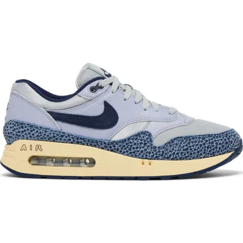 נעלי סניקרס נייק אייר מקס 1 בצבע כְּחוֹל מדגם Air Max 1 '86 OG 'Big Bubble - Lost Sketch' מבית היוצר של חברת הענק נייקי