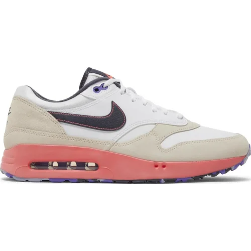 נעלי סניקרס נייק אייר מקס 1 בצבע לבן מדגם Air Max 1 '86 OG Golf 'Big Bubble - Flower City' מבית היוצר של חברת הענק נייקי