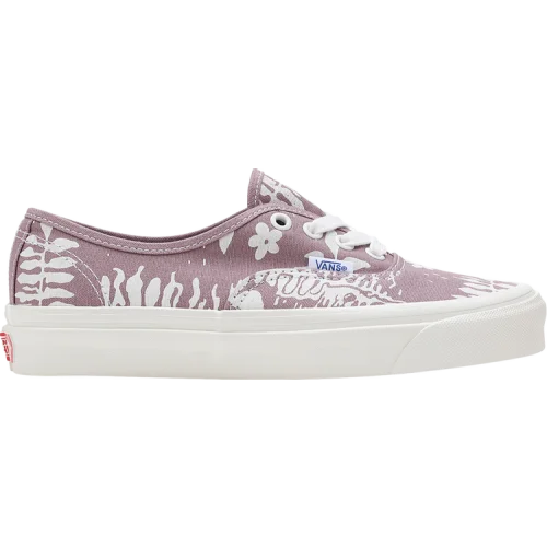 נעלי סניקרס Authentic בצבע סָגוֹל מדגם Authentic 44 DX 'Anaheim Factory - Floral Purple' מבית היוצר של חברת הענק ואנס