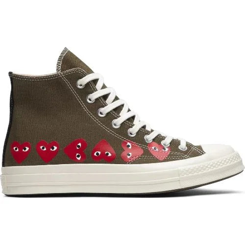 Converse Comme des Garçons Play x Chuck 70 Hi Top ’Multi