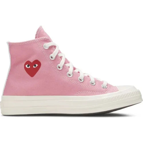 Converse Comme des Garçons PLAY x Chuck 70 High ’Bright Pink