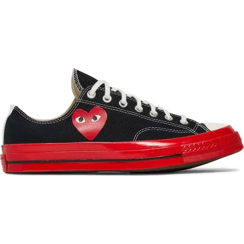 Converse Comme des Garçons Play x Chuck 70 Low ’Black Red’