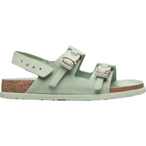 נעלי סניקרס סנדל מילאנו בצבע ירוק מדגם Dior x Milano Sandal 'Pastel Green' מבית היוצר של חברת הענק בירקנשטוק