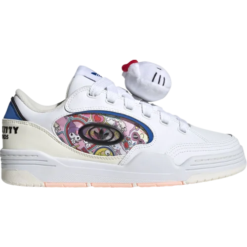נעלי סניקרס ADI2000 בצבע לבן מדגם Hello Kitty x Wmns ADI2000 X 'Hello Kitty and Friends' מבית היוצר של חברת הענק אדידס