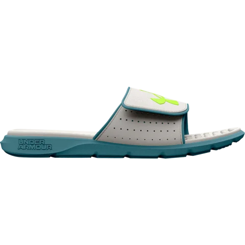 נעלי סניקרס הצית מגלשה בצבע אפור מדגם Ignite Pro Slide 'Grey Mist Still Water' מבית היוצר של חברת הענק תחת שריון