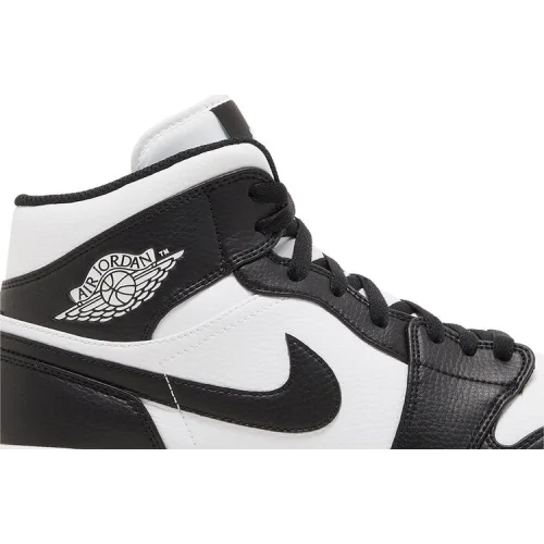 Jordan 1 Mid TD Cleat 'Black White' 2023