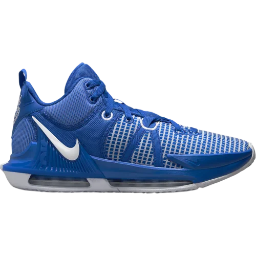 נעלי סניקרס עד לברון 7 בצבע כְּחוֹל מדגם LeBron Witness 7 TB 'Game Royal' מבית היוצר של חברת הענק נייקי