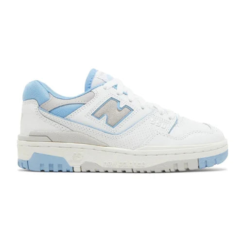 ניו באלאנס מדגם New Balance Wmns 550 White University Blue הן נעלי סניקרס עבור נשים , גברים וילדים