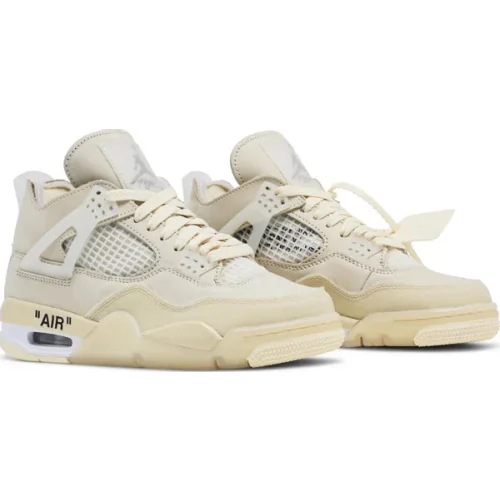 Off-White x Air Jordan 4 SP Sail