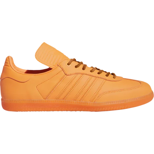 נעלי סניקרס סמבה בצבע כתום מדגם Pharrell x Samba Human Race 'Orange' מבית היוצר של חברת הענק אדידס