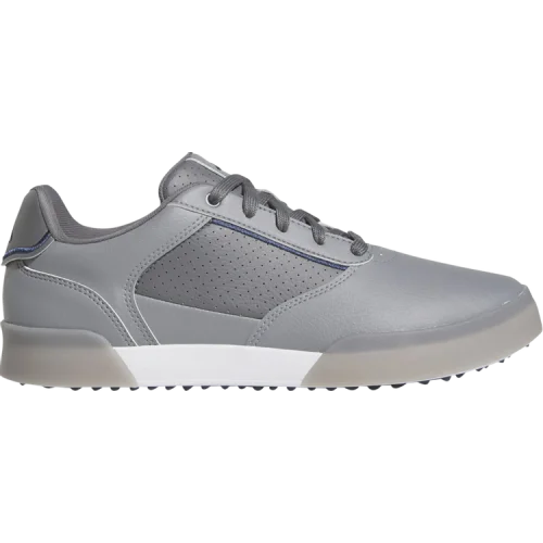 נעלי סניקרס רטרוקרוס בצבע אפור מדגם Retrocross Spikeless Golf 'Grey Crew Navy' מבית היוצר של חברת הענק אדידס