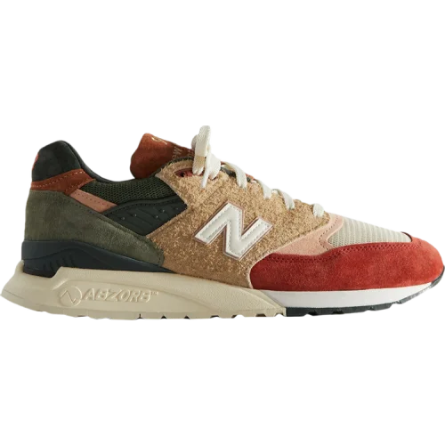 נעלי סניקרס 998 בצבע צבעוני מדגם Ronnie Fieg x Frank Lloyd Wright Foundation x 998 Made in USA 'Broadacre City - Chutney' מבית היוצר של חברת הענק ניו באלאנס