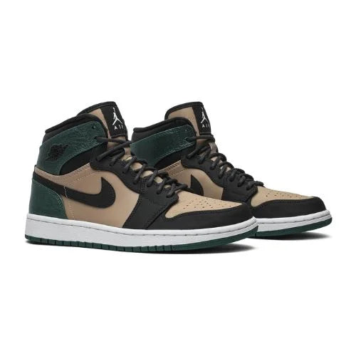 Wmns Air Jordan 1 High Premium Mystic Green