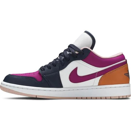 Wmns Air Jordan 1 Low SE ’Mismatched - Purple Magenta’