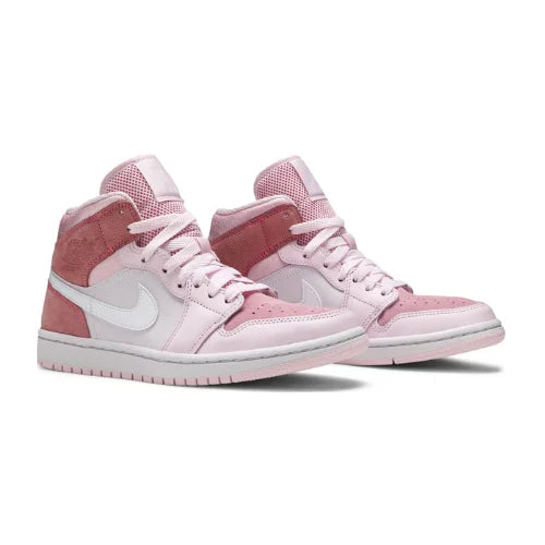 Wmns Air Jordan 1 Mid Digital Pink