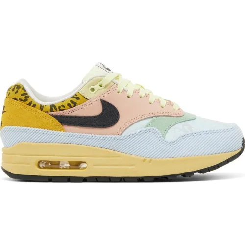 נעלי סניקרס נייק אייר מקס 1 בצבע צבעוני מדגם Wmns Air Max 1 'Spring Mix' מבית היוצר של חברת הענק נייקי