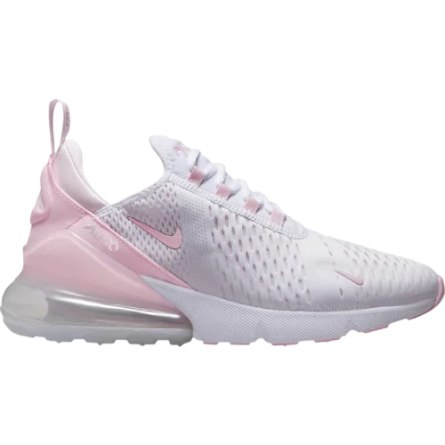 נעלי סניקרס נייק אייר מקס 270 בצבע לבן מדגם Wmns Air Max 270 'White Soft Pink' מבית היוצר של חברת הענק נייקי