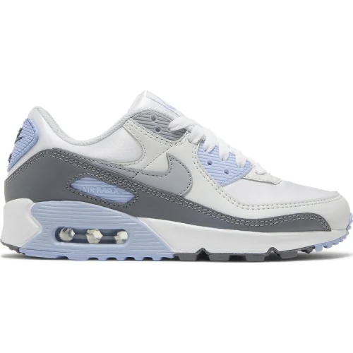 נעלי סניקרס נייק אייר מקס 90 בצבע לבן מדגם Wmns Air Max 90 'Blissful Blue' מבית היוצר של חברת הענק נייקי