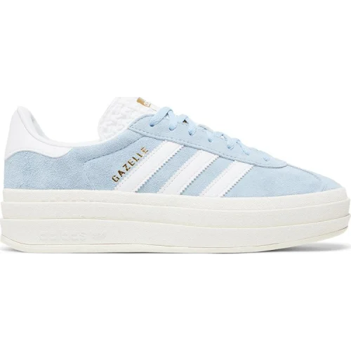 נעלי סניקרס Gazelle בצבע כְּחוֹל מדגם Wmns Gazelle Bold 'Clear Sky' מבית היוצר של חברת הענק אדידס