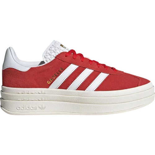 נעלי סניקרס Gazelle בצבע אָדוֹם מדגם Wmns Gazelle Bold 'Red' מבית היוצר של חברת הענק אדידס