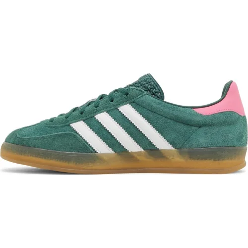 Wmns Gazelle Indoor 'Collegiate Green Pink'