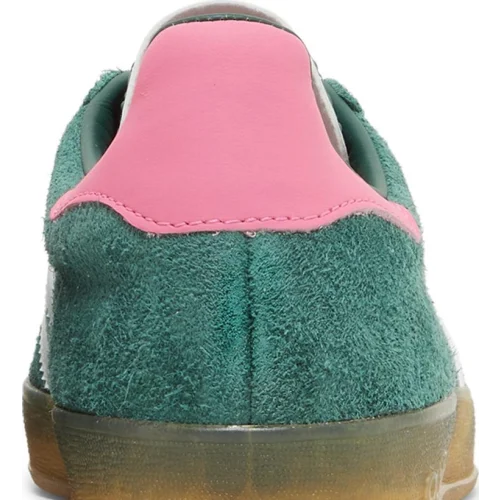 Wmns Gazelle Indoor 'Collegiate Green Pink'