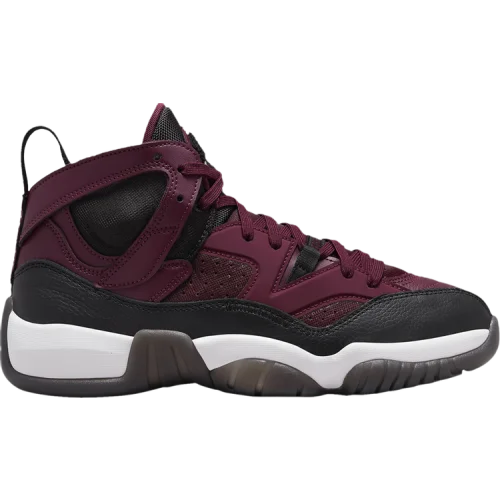 נעלי סניקרס Jumpman Two Trey בצבע אָדוֹם מדגם Wmns Jumpman Two Trey 'Bordeaux' מבית היוצר של חברת הענק נייקי