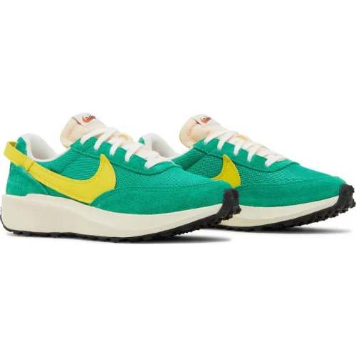 Wmns Waffle Debut Vintage 'Stadium Green Opti Yellow'